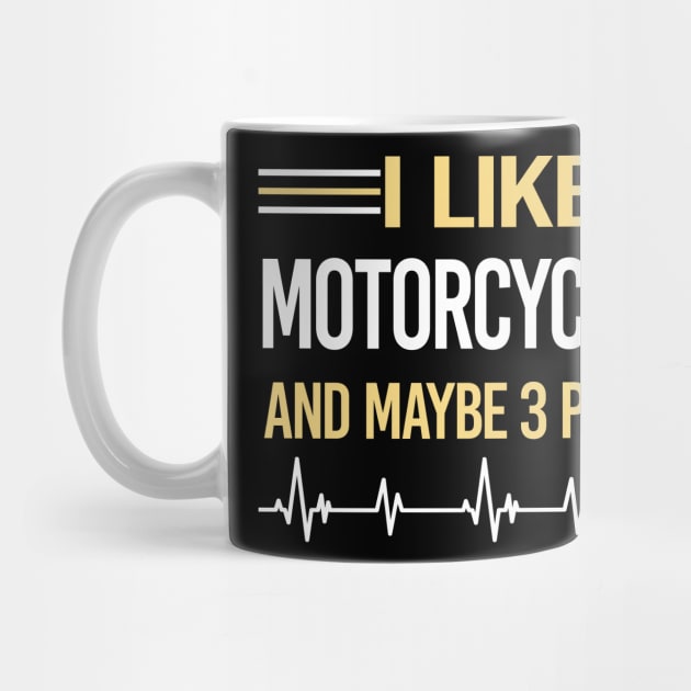 3 People Motorcycling Motorcycle Motorbike Motorbiker Biker by relativeshrimp